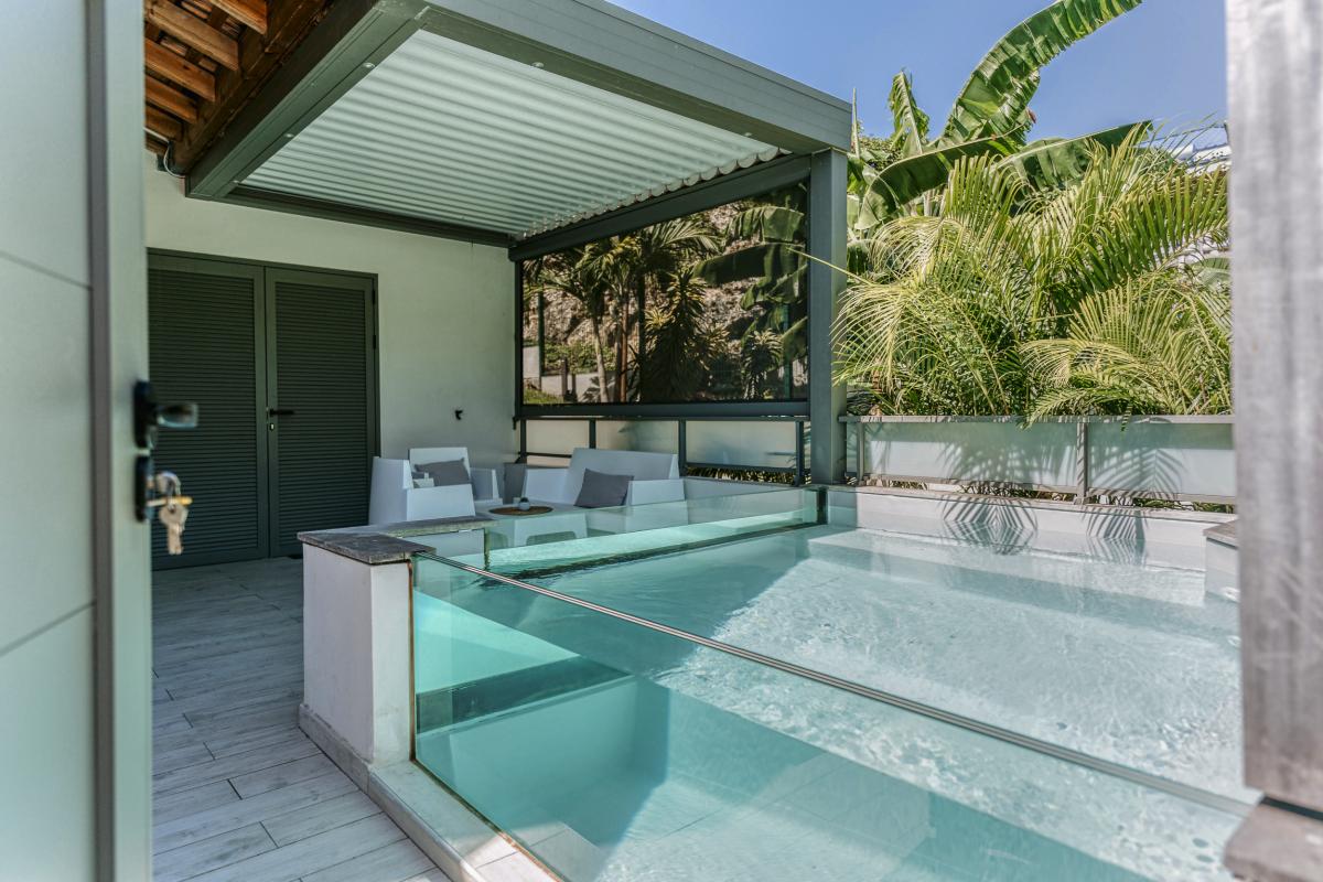 25.Habitation I'SEO_A louer avec piscine privée à Ste Anne Guadeloupe_Studio RDC